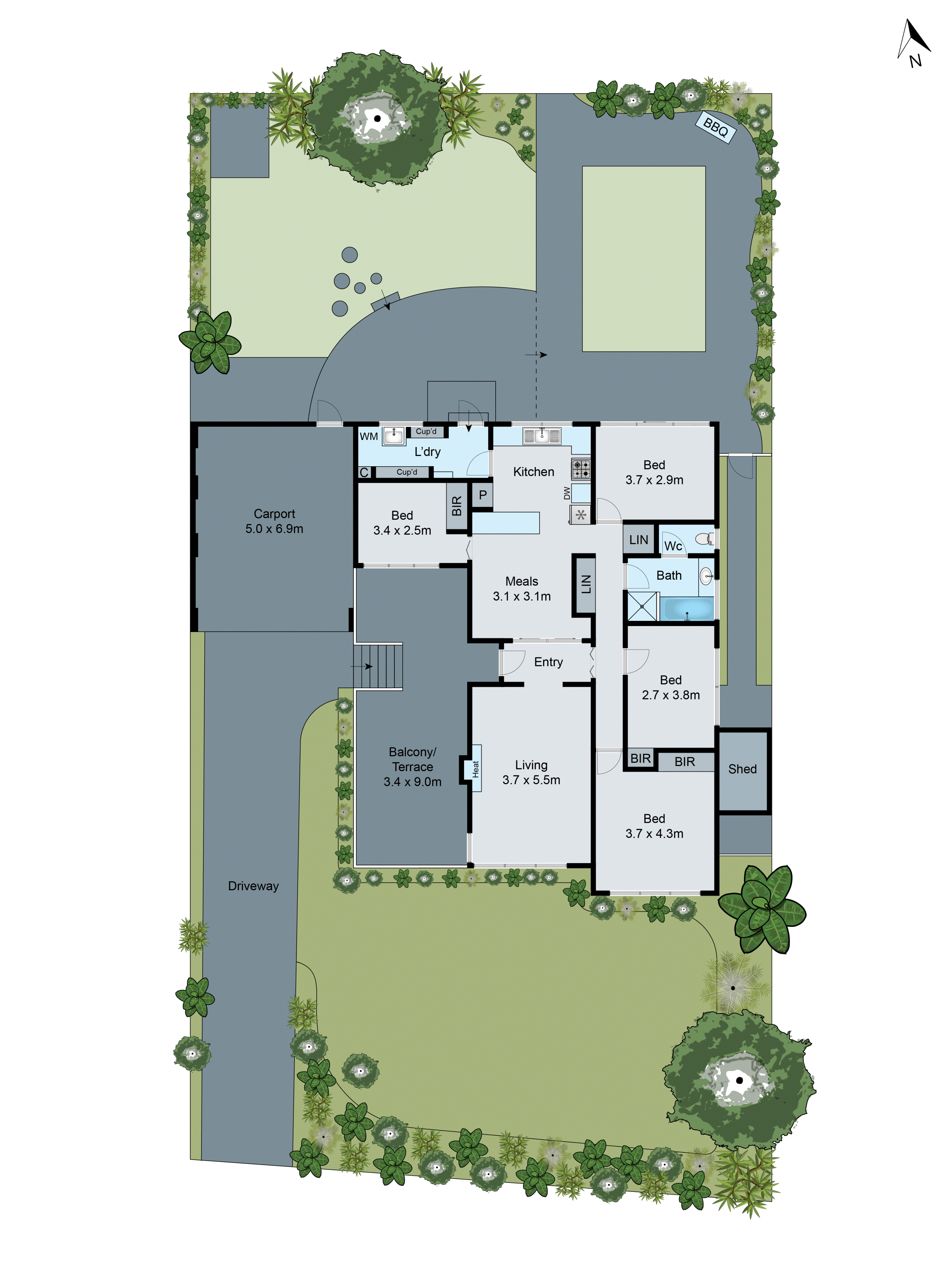 45 Wilga Street, Mount Waverley VIC 3149 - Floorplan