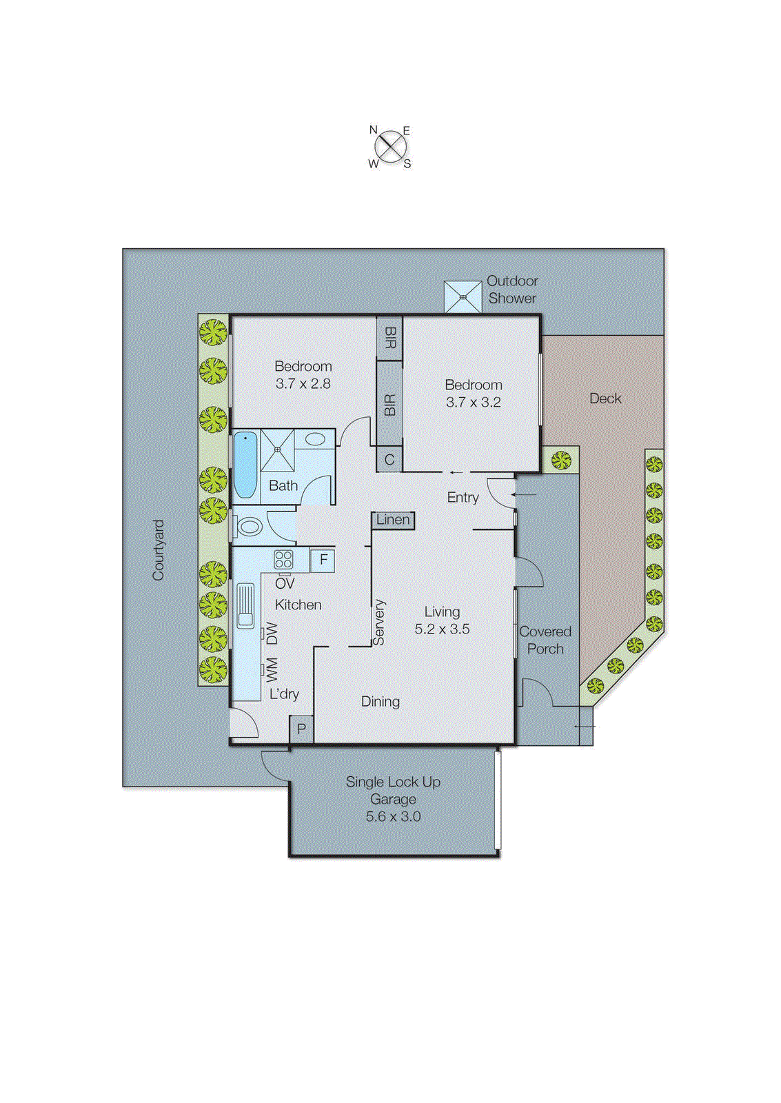 4/50 Milan Street, Mentone VIC 3194 - Floorplan