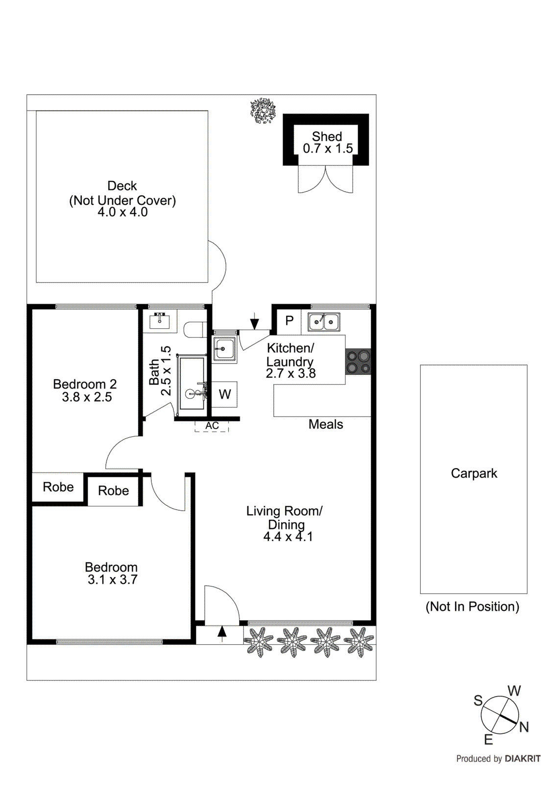 4/51 Thames Promenade, Chelsea VIC 3196 - Floorplan