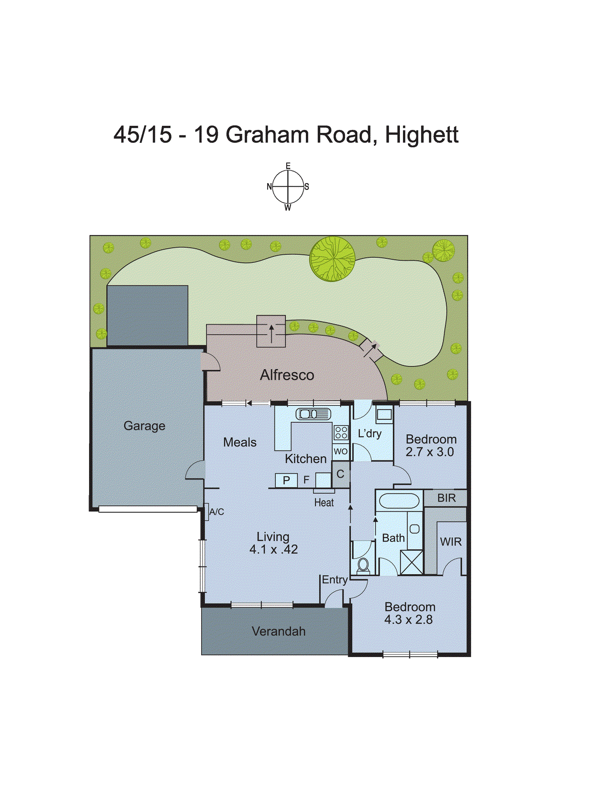 45/15-19 Graham Road, Highett VIC 3190 - Floorplan