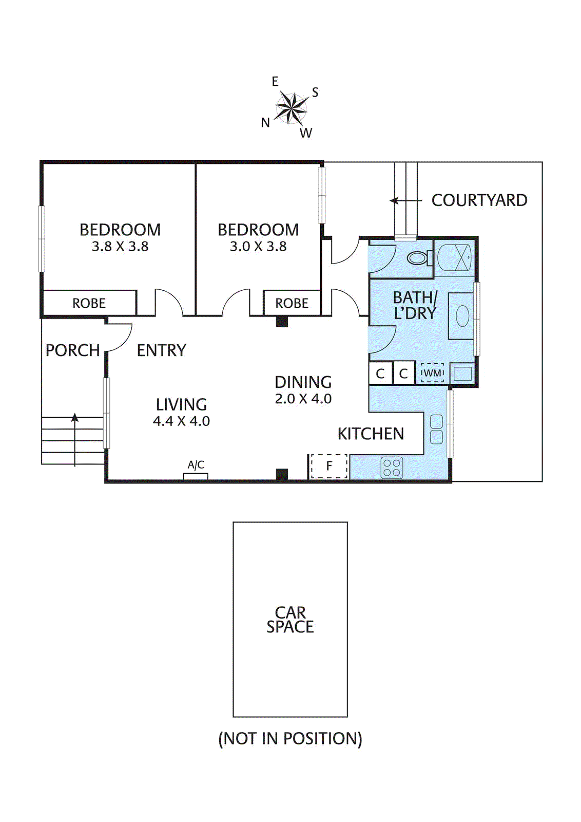 4/54 Myrtle Street, Ivanhoe - Floorplan 1