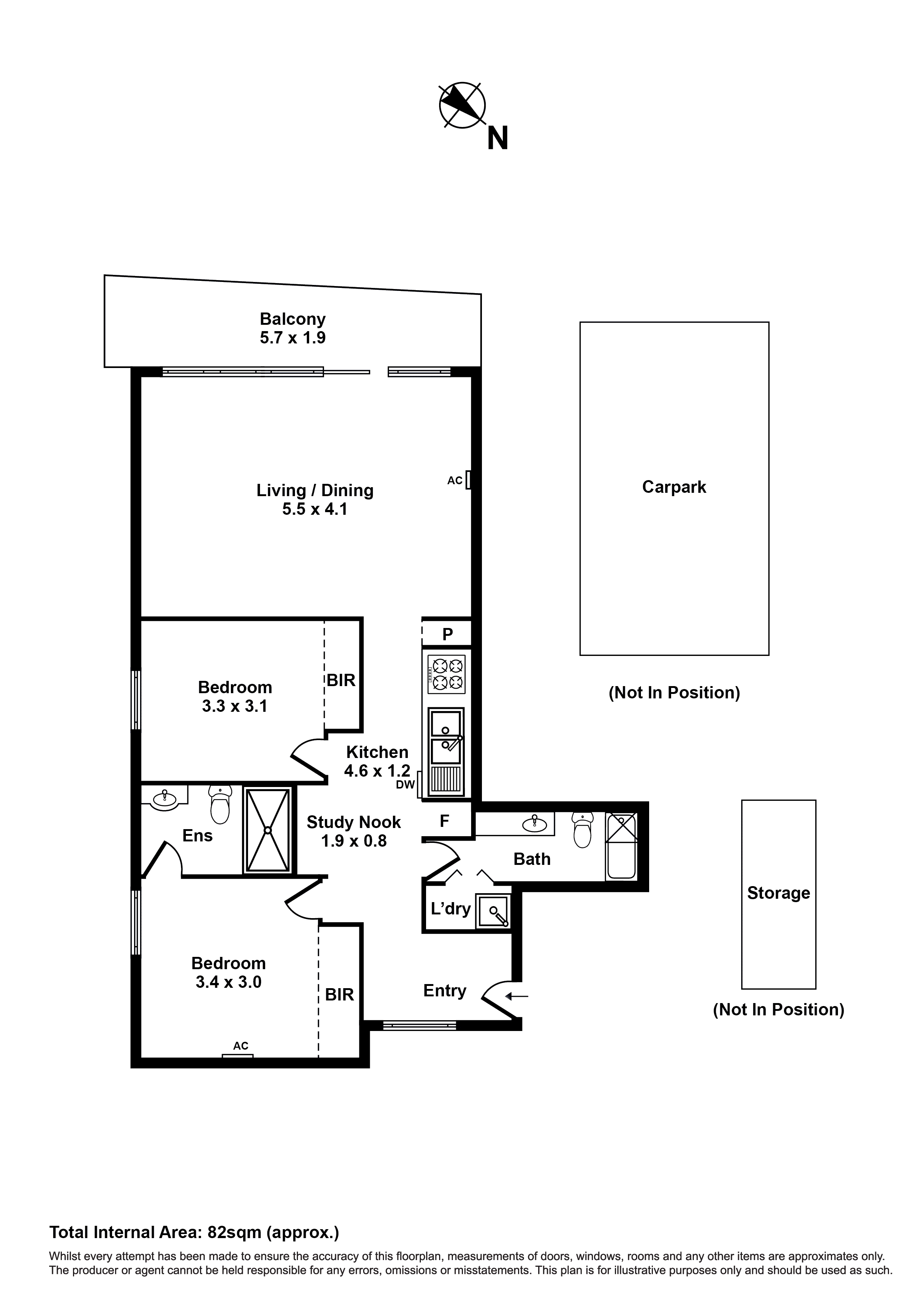 45/48 Eucalyptus Drive, Maidstone VIC 3012 - Floorplan