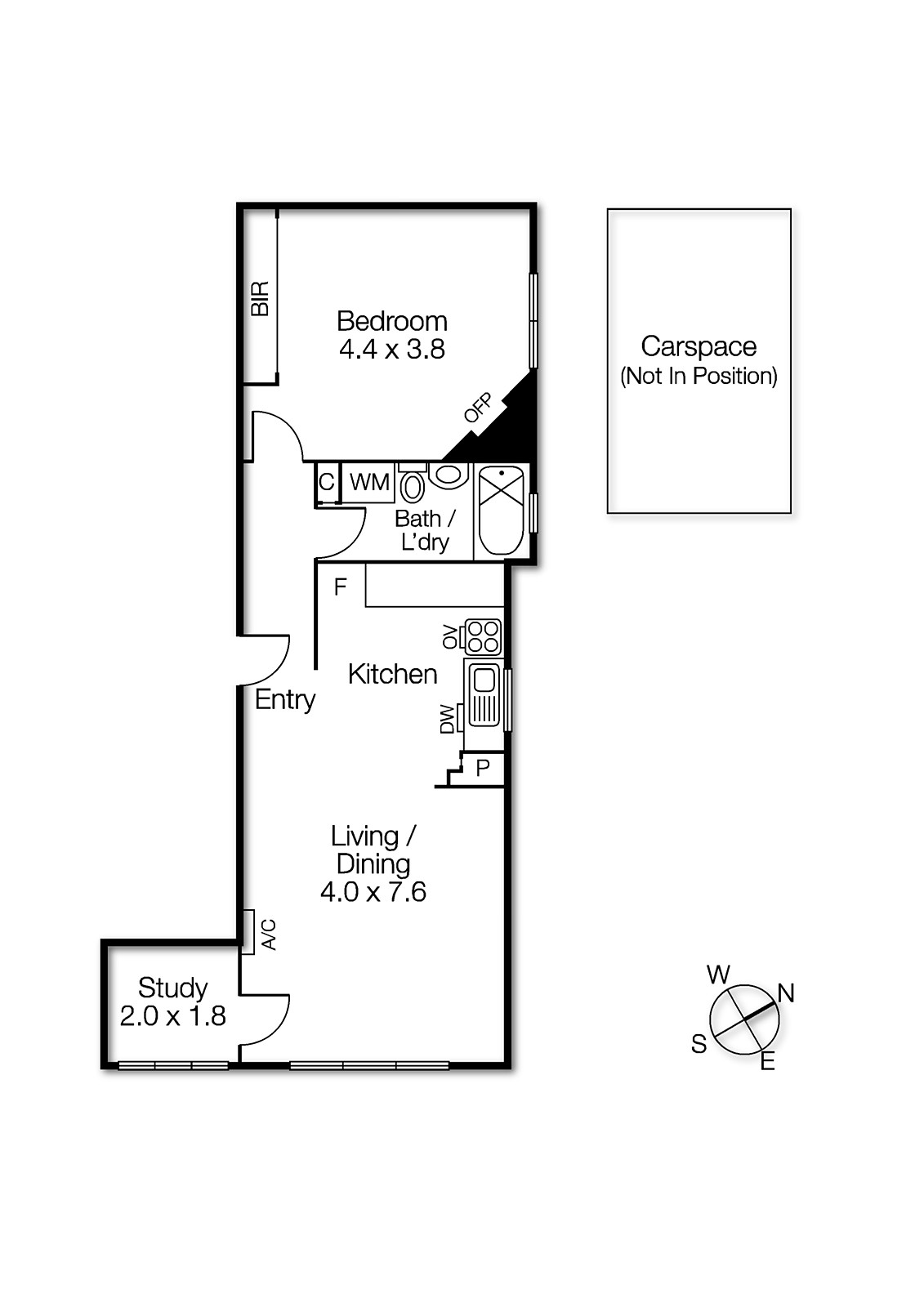 4/57 Chapel Street, St Kilda VIC 3182 - Floorplan