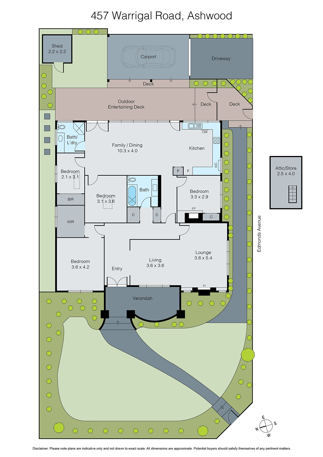 457 Warrigal Road, Ashwood VIC 3147 - Floorplan