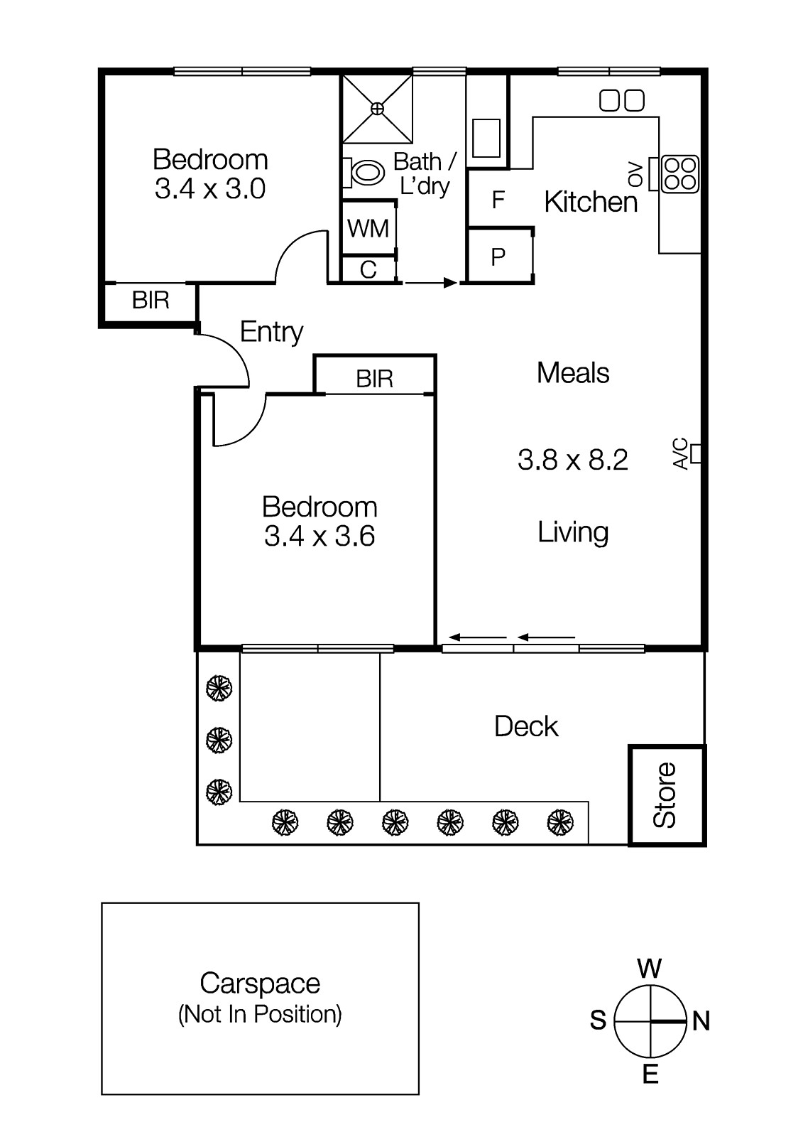 4/571 Glen Huntly Road, Elsternwick VIC 3185 - Floorplan