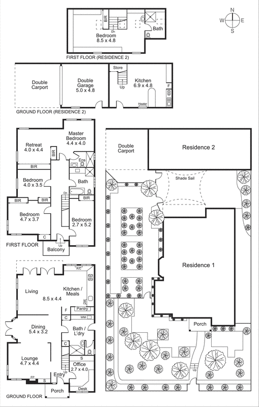 45A Crisp Street, Hampton VIC 3188 - Floorplan
