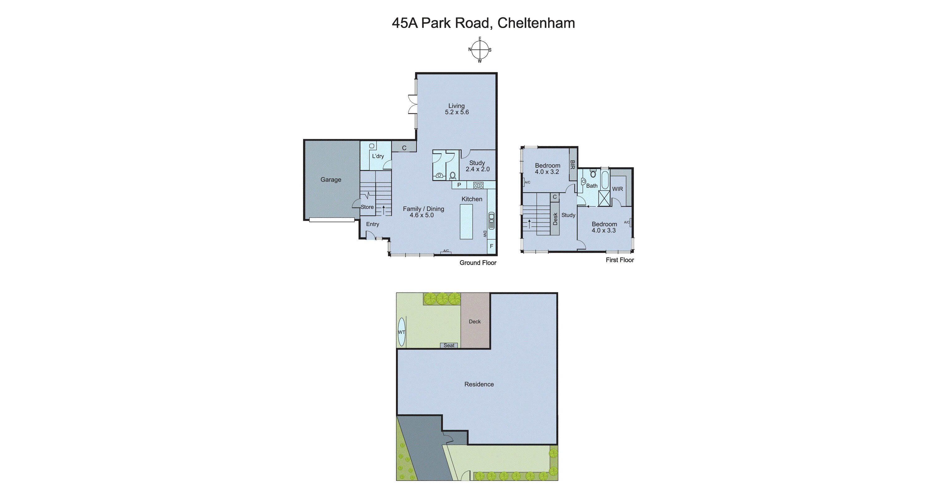 45A Park Road, CHELTENHAM VIC 3192 - Floorplan