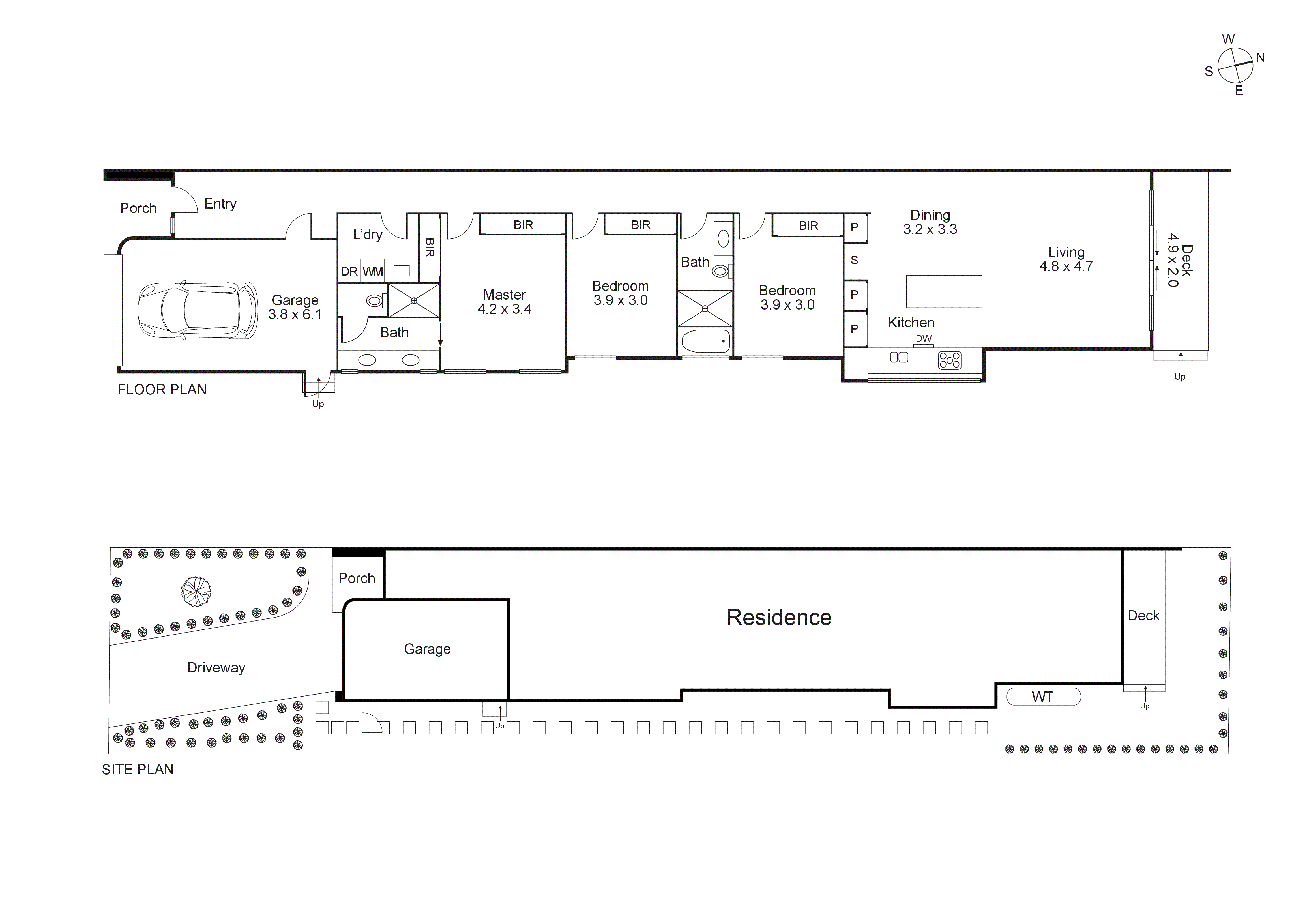 45B Fewster Road, Hampton VIC 3188 - Floorplan