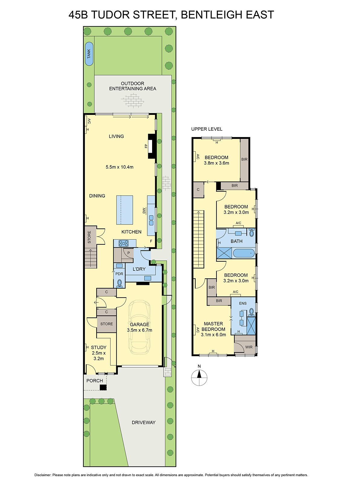 45B Tudor Street, Bentleigh East VIC 3165 - Floorplan