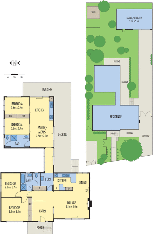 46 & 48 Morton Road, Burwood VIC 3125 - Floorplan