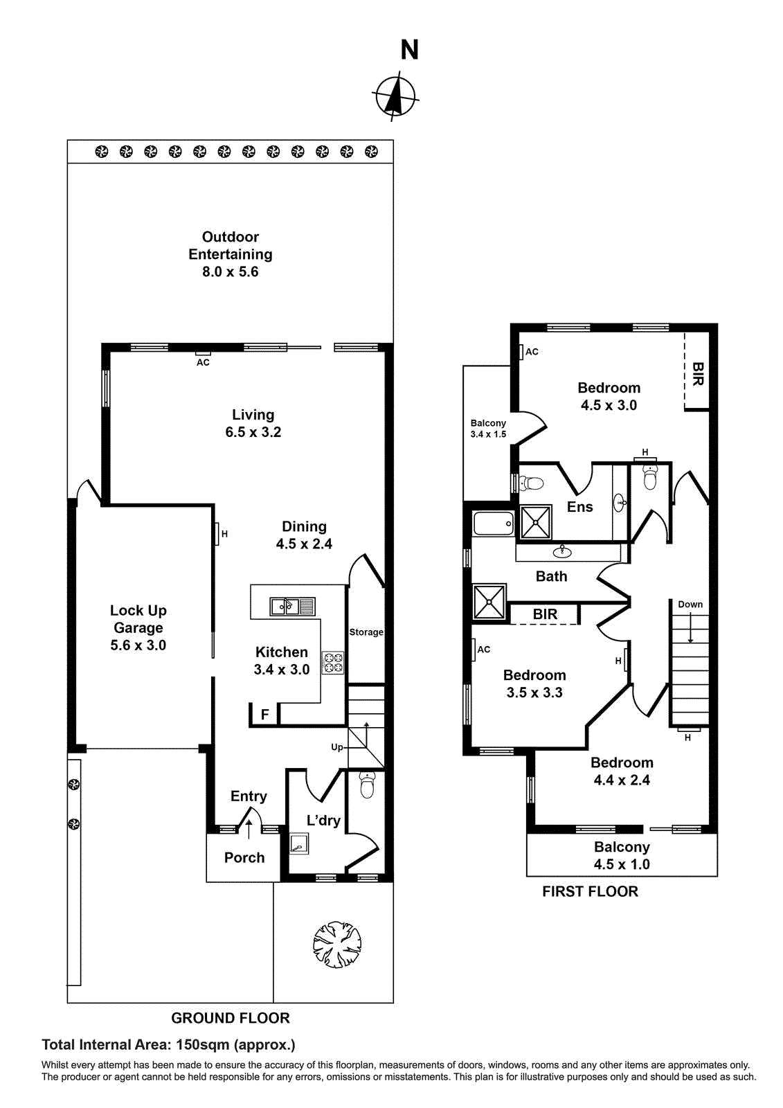 46 Albert Facey Street, Maidstone VIC 3012 - Floorplan
