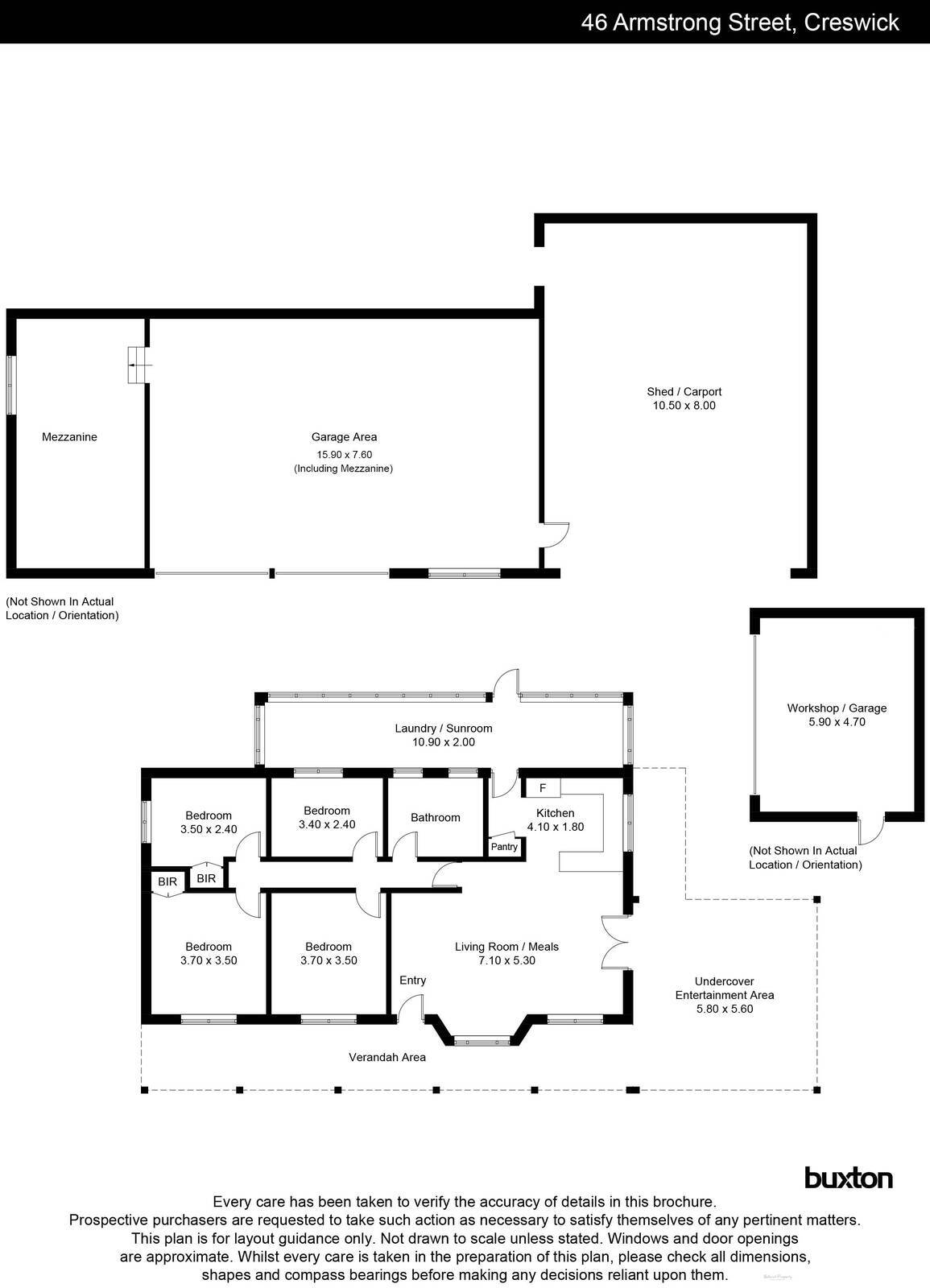 46 Armstrong Street, Creswick North VIC 3363 - Floorplan