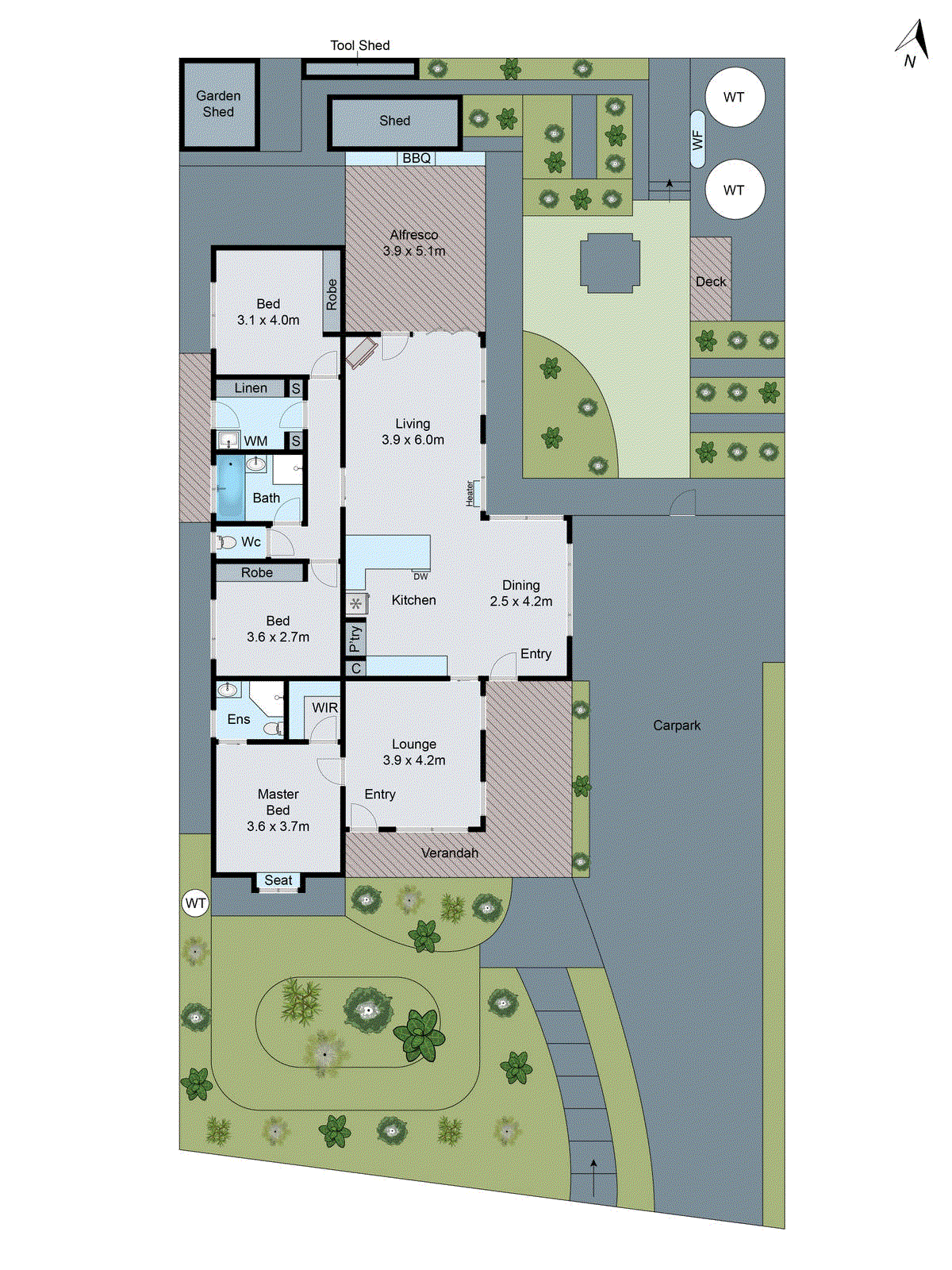 46 Bickford Road, Grovedale VIC 3216 - Floorplan