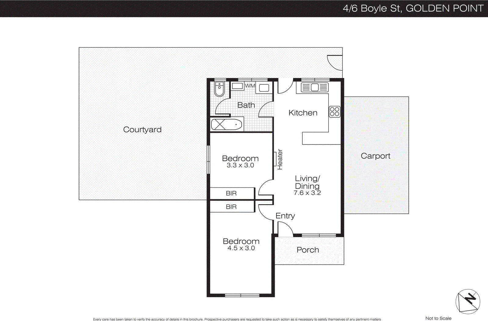 4/6 Boyle Street, Golden Point VIC 3350 - Floorplan