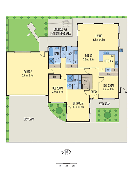 46 Cairns Avenue, Newtown VIC 3220 - Floorplan