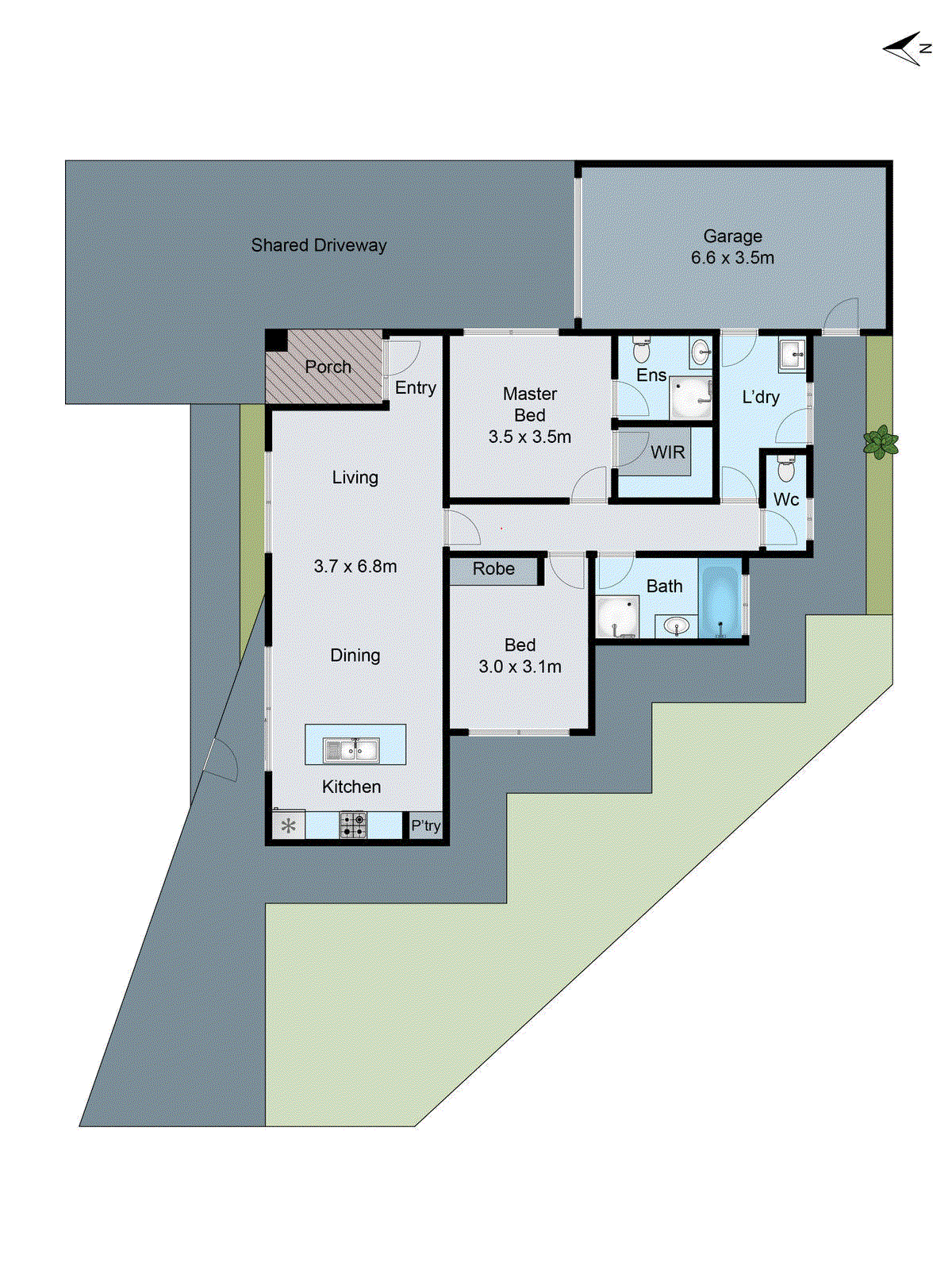 4/6 Chapman Crescent, East Geelong VIC 3219 - Floorplan