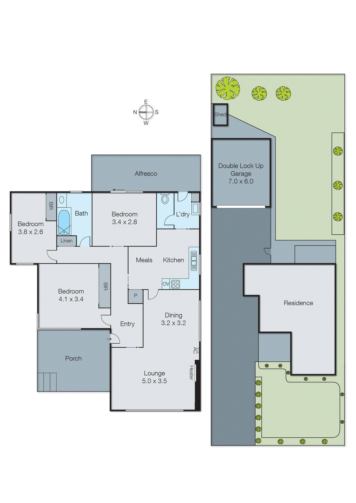 46 Chute Street, Mordialloc VIC 3195 - Floorplan