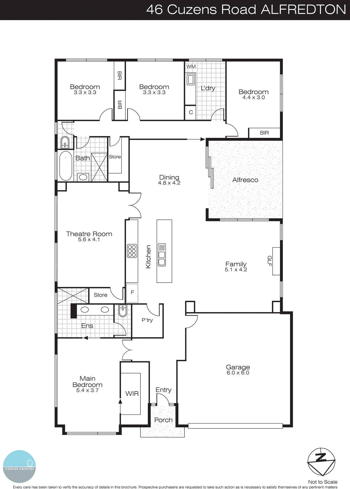 46 Cuzens Road, Alfredton VIC 3350 - Floorplan