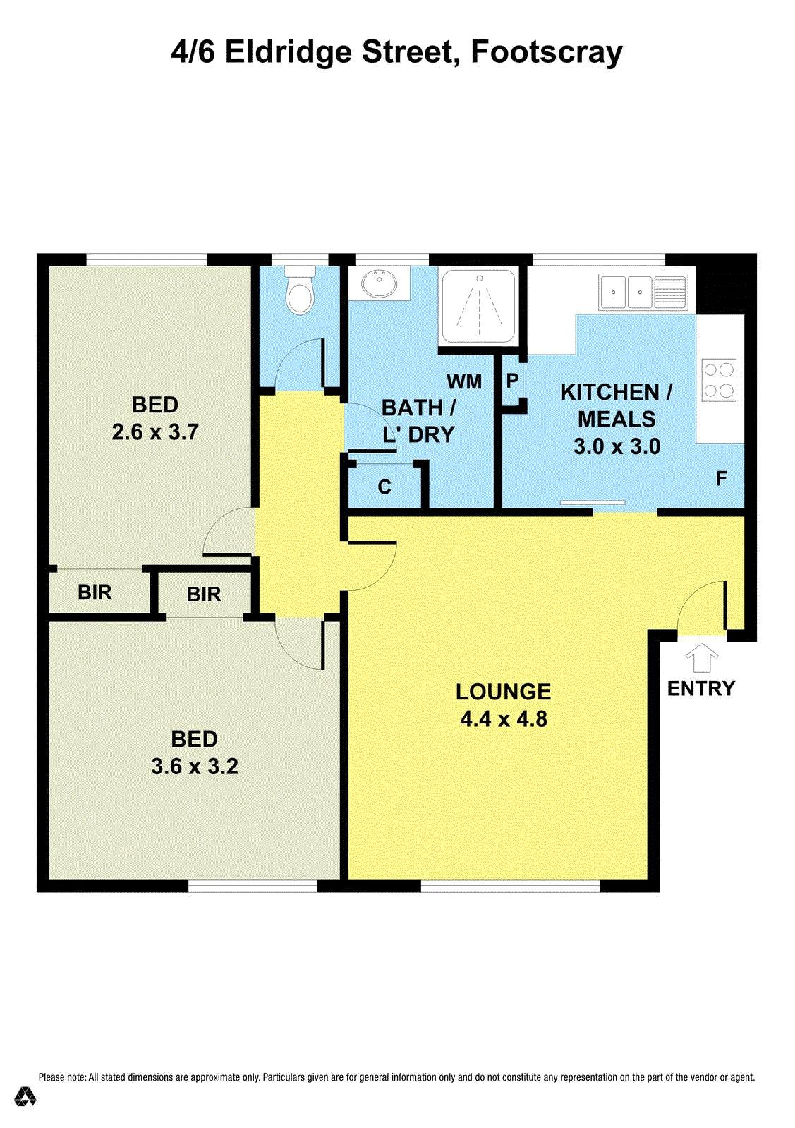 4/6 Eldridge Street, Footscray VIC 3011 - Floorplan