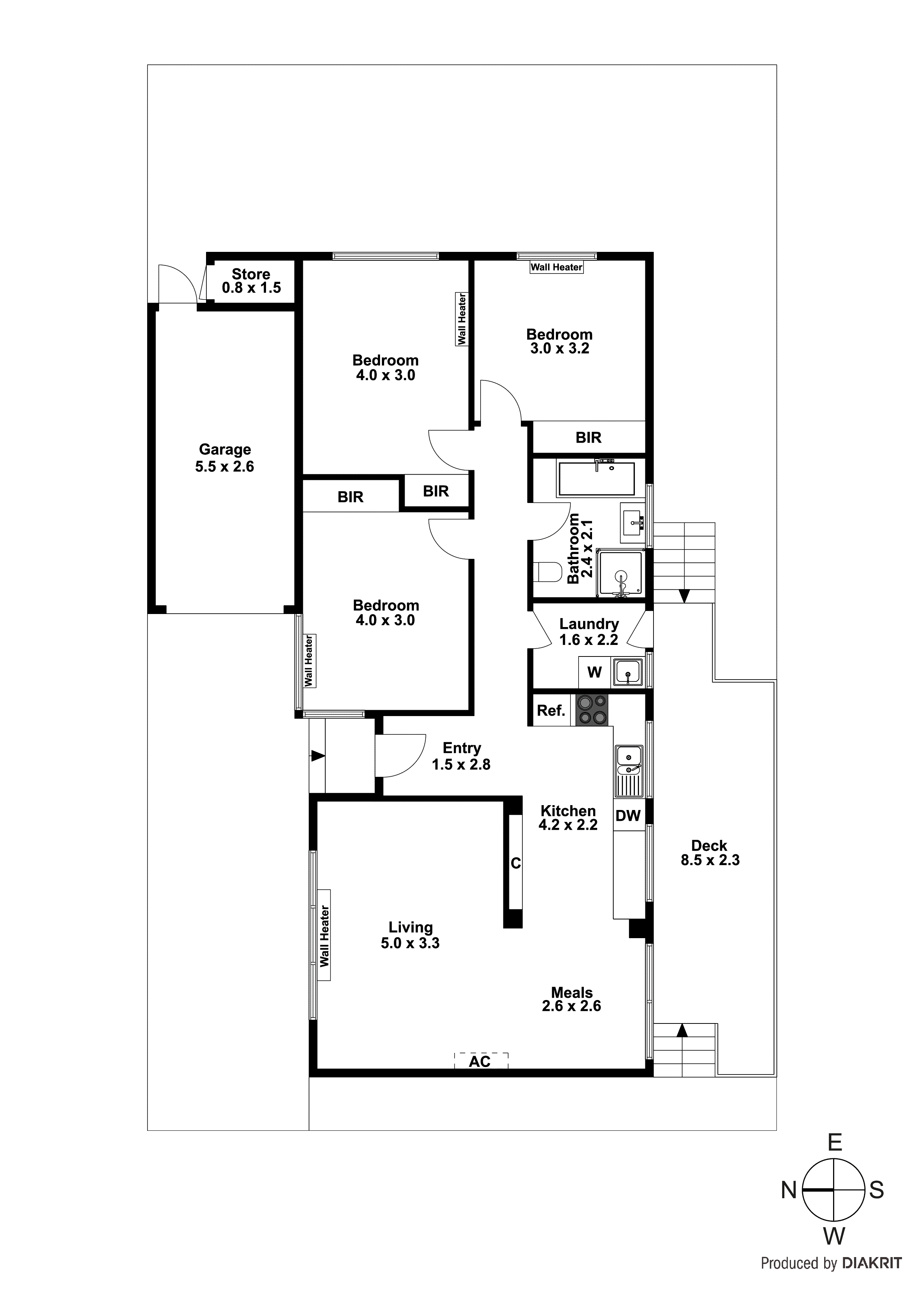 4/6 First Street, Black Rock VIC 3193 - Floorplan