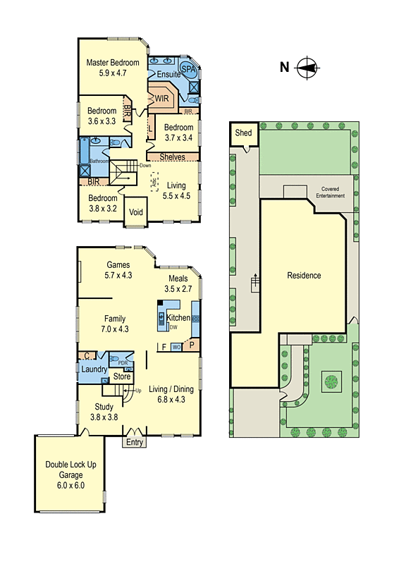 46 Gala Supreme Close, Mordialloc VIC 3195 - Floorplan