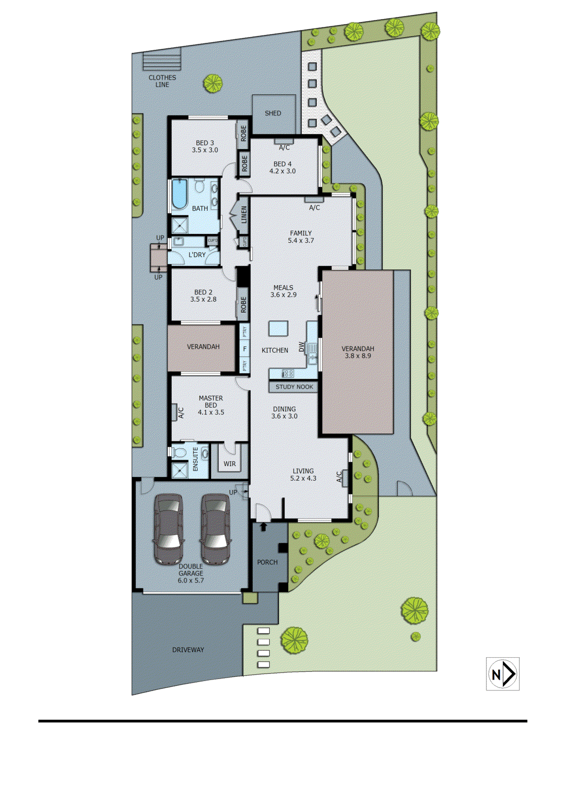 46 Kingston Drive, Dingley Village VIC 3172 - Floorplan