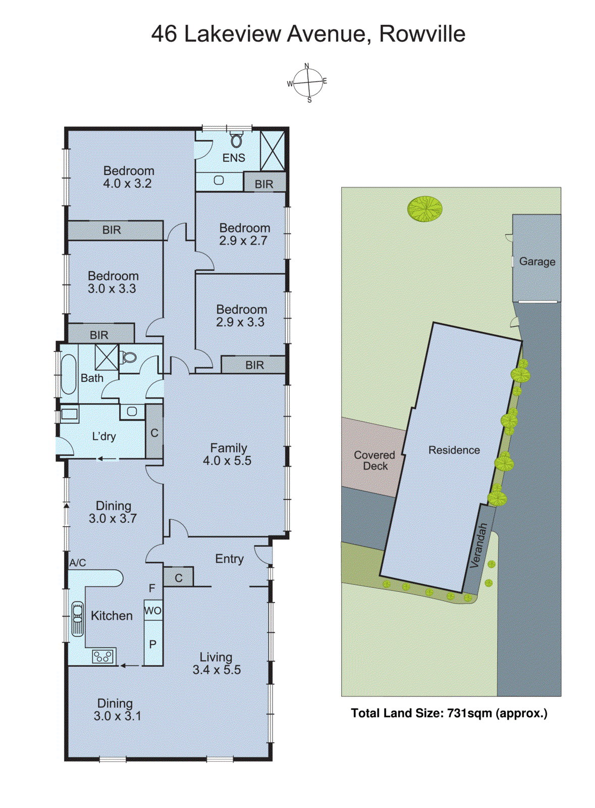46 Lakeview Avenue, Rowville VIC 3178 - Floorplan