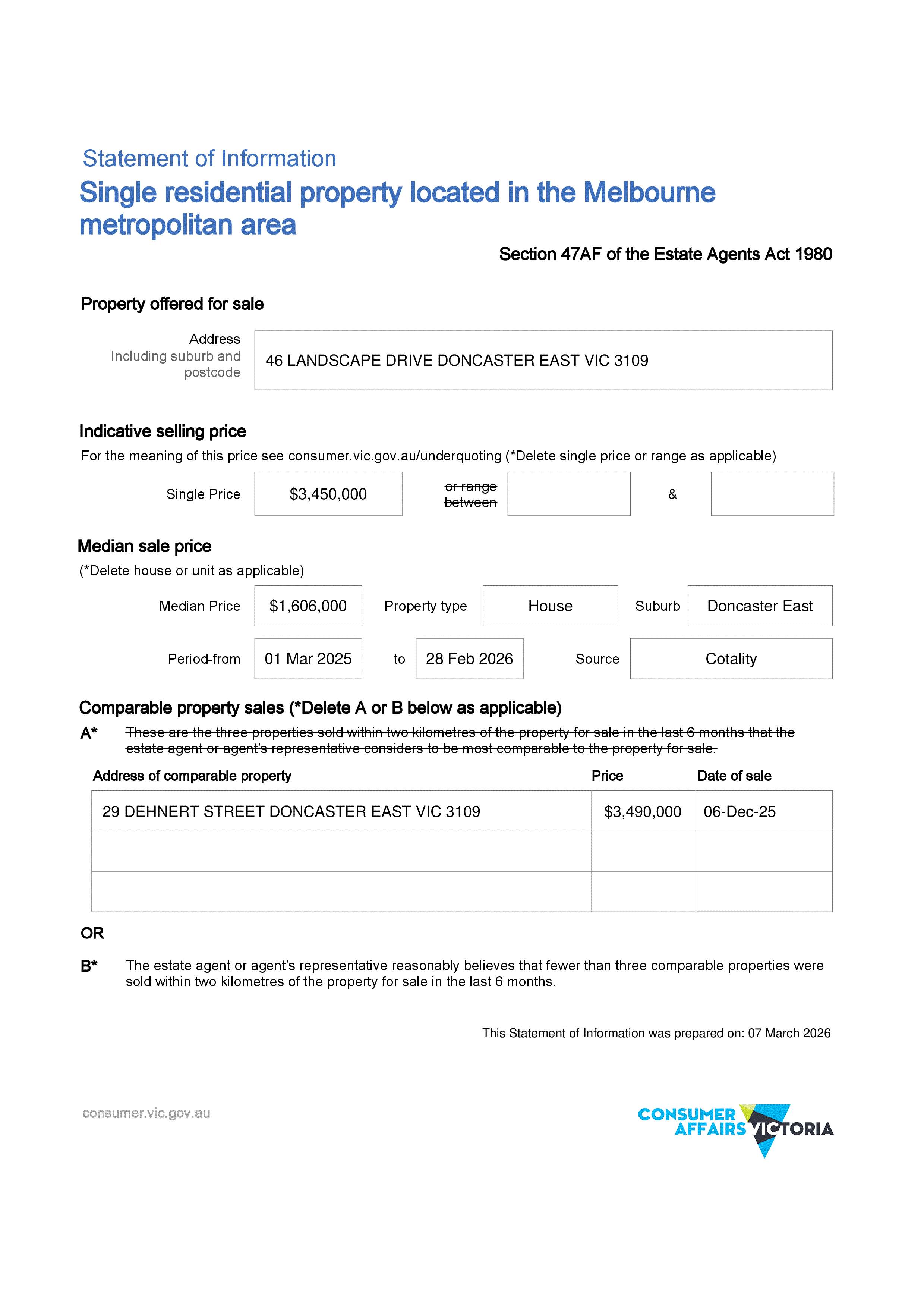 46 Landscape Drive, Doncaster East VIC 3109 - Floorplan