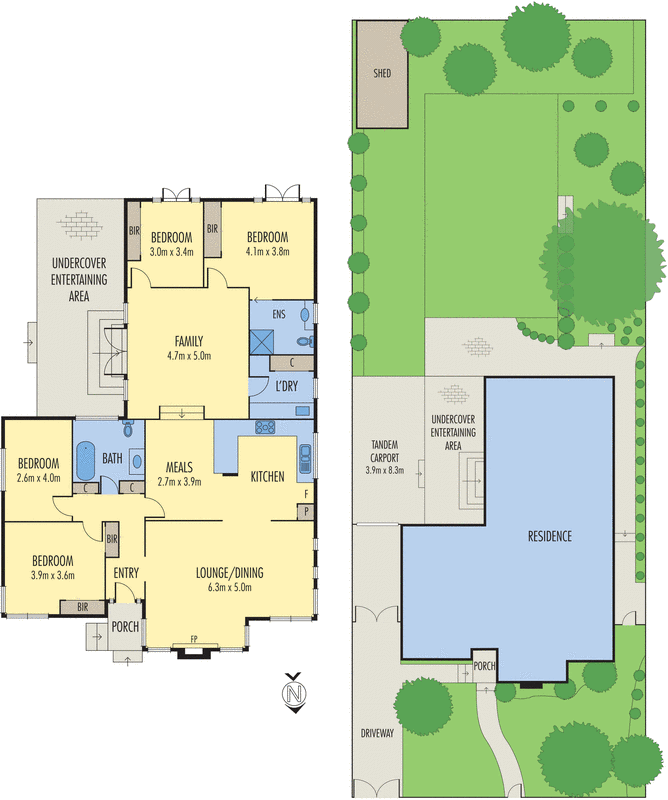 46 Leopold Street, Burwood VIC 3125 - Floorplan