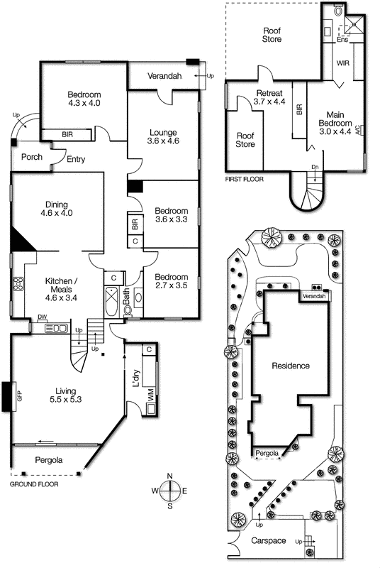 46 Littlewood Street, Hampton VIC 3188 - Floorplan