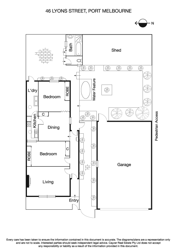 46 Lyons Street, PORT MELBOURNE VIC 3207 - Floorplan