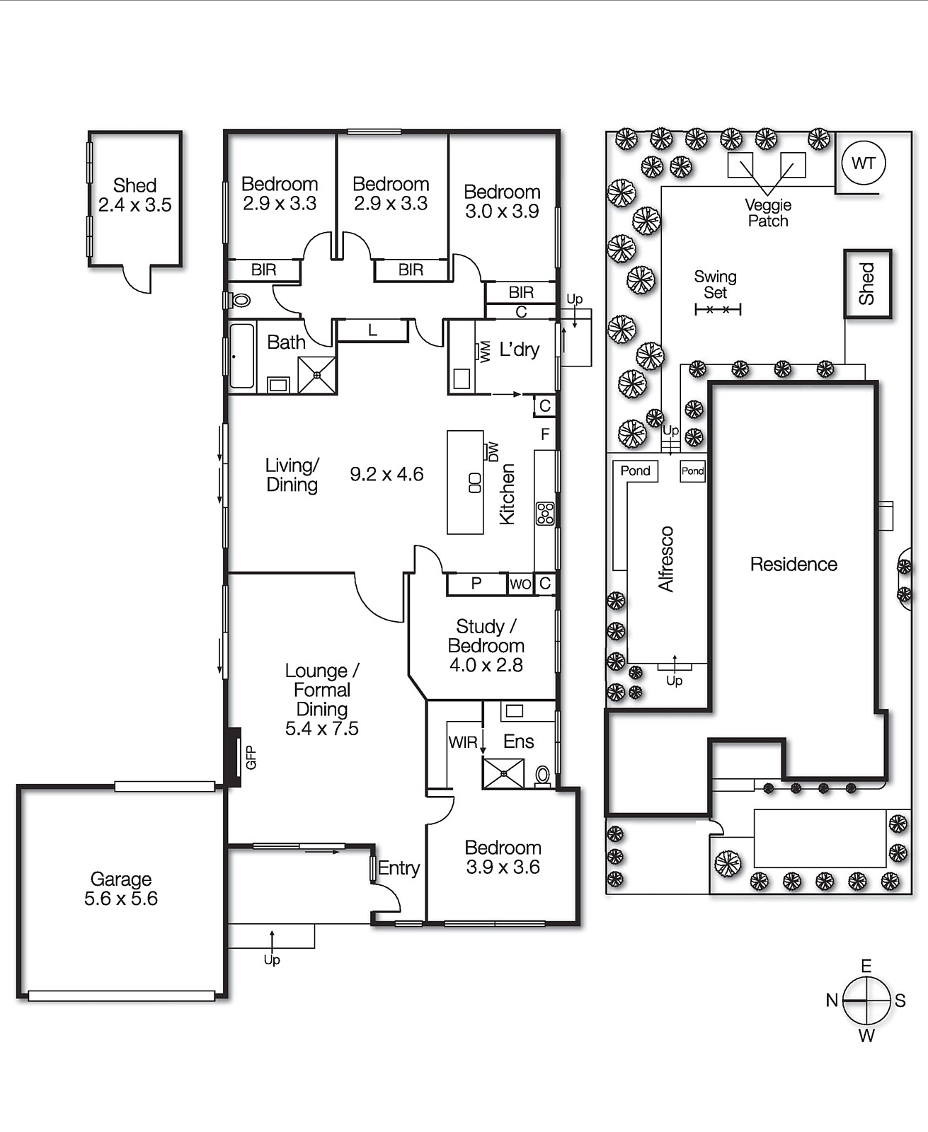46 Marina Road, Mentone VIC 3194 - Floorplan