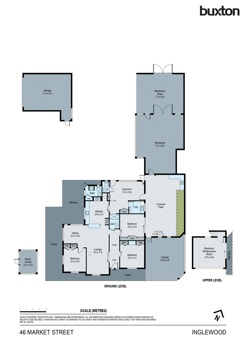 46 Market Street, Inglewood VIC 3517 - Floorplan