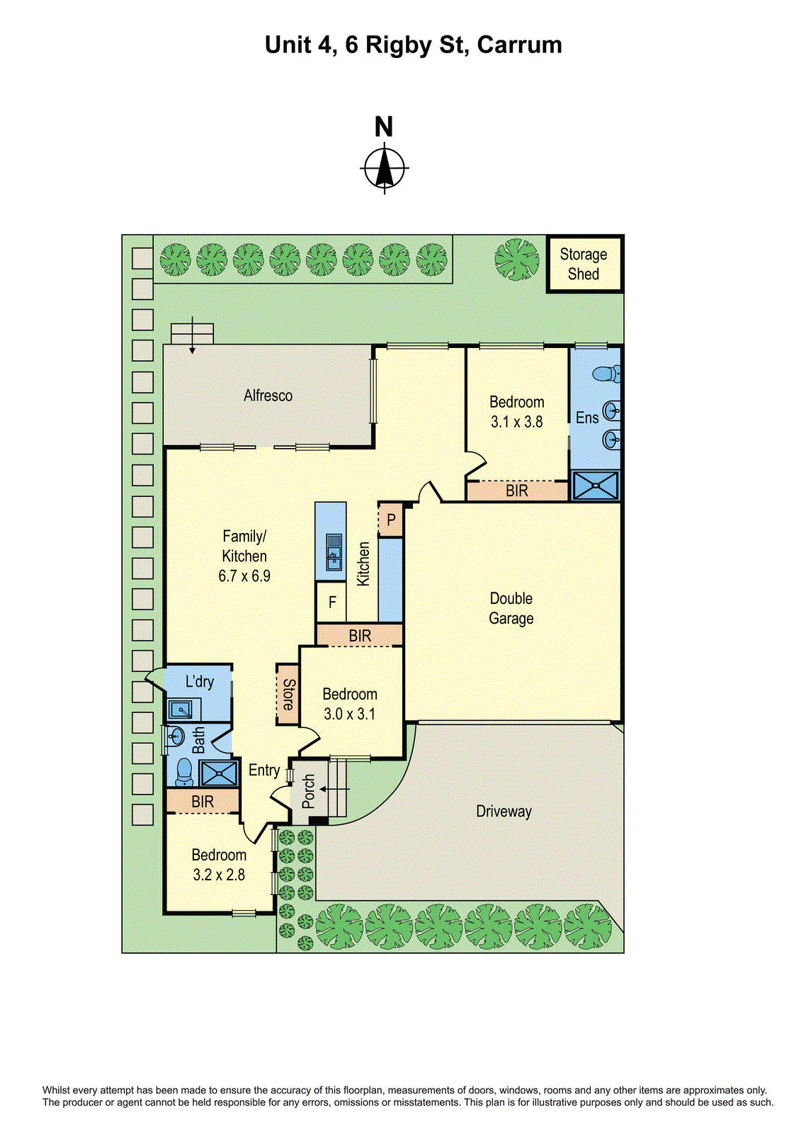 4/6 Rigby Street, Carrum VIC 3197 - Floorplan