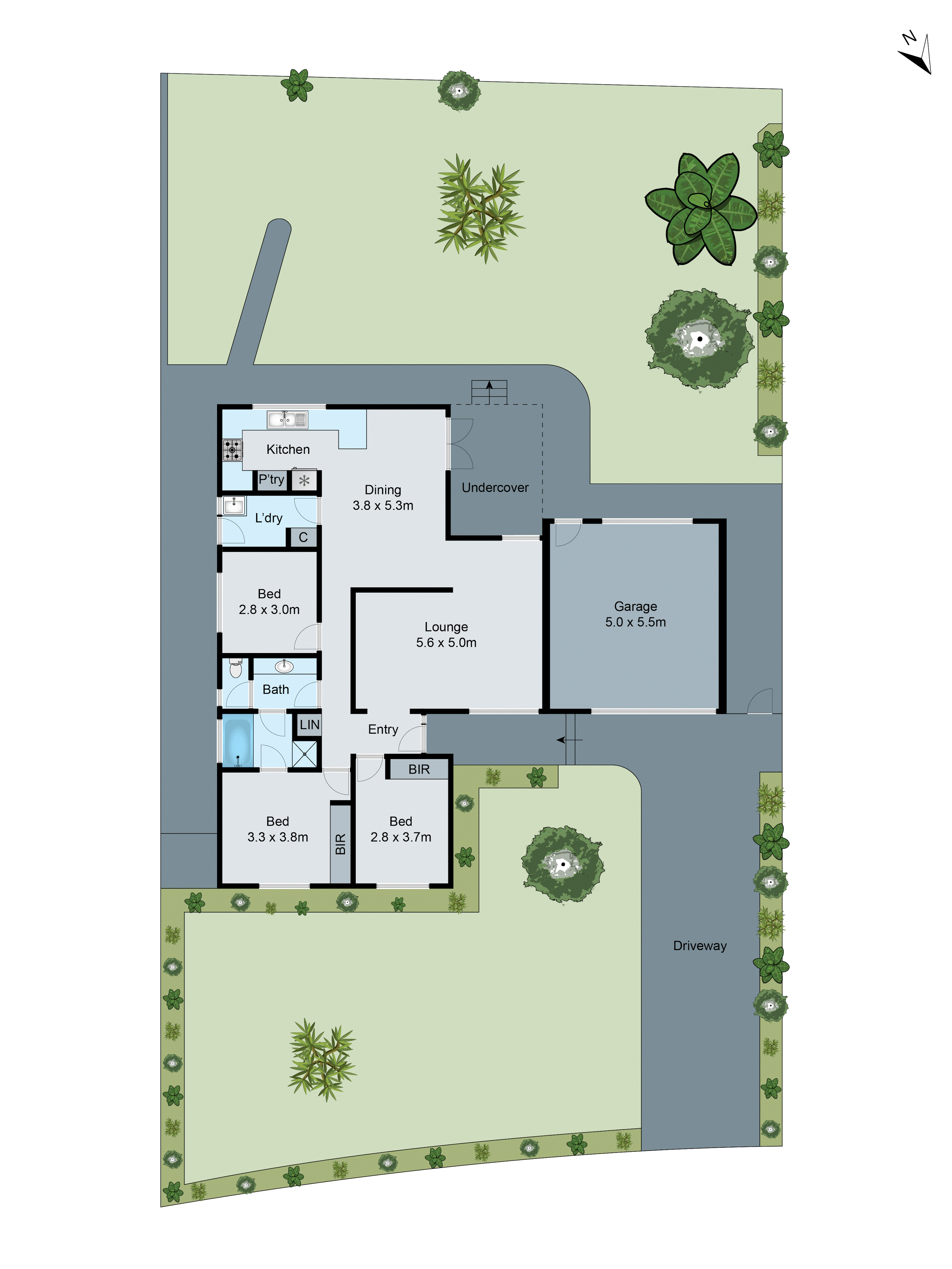 46 Sherbrooke Avenue, Oakleigh South VIC 3167 - Floorplan