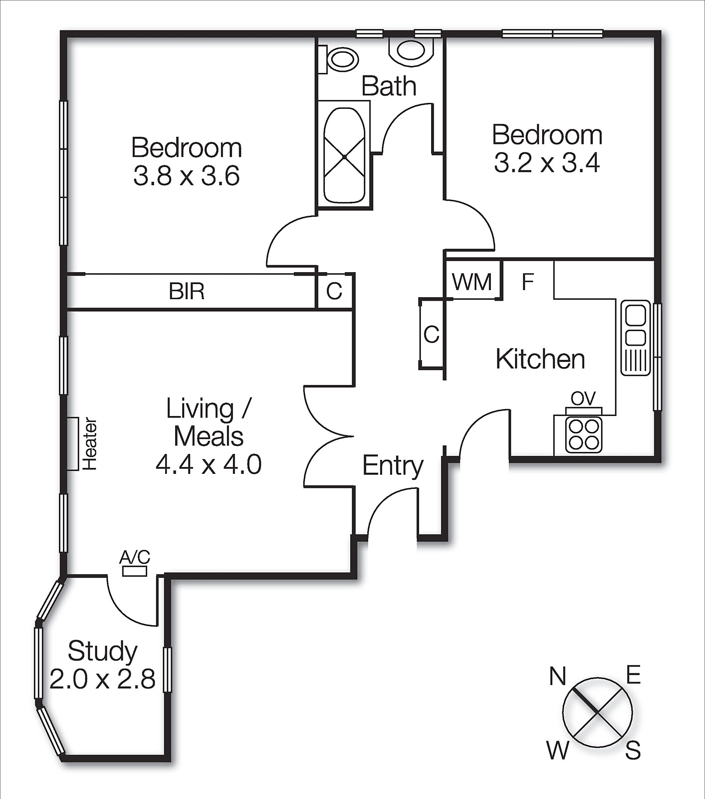4/6 Southey Street, Elwood VIC 3184 - Floorplan