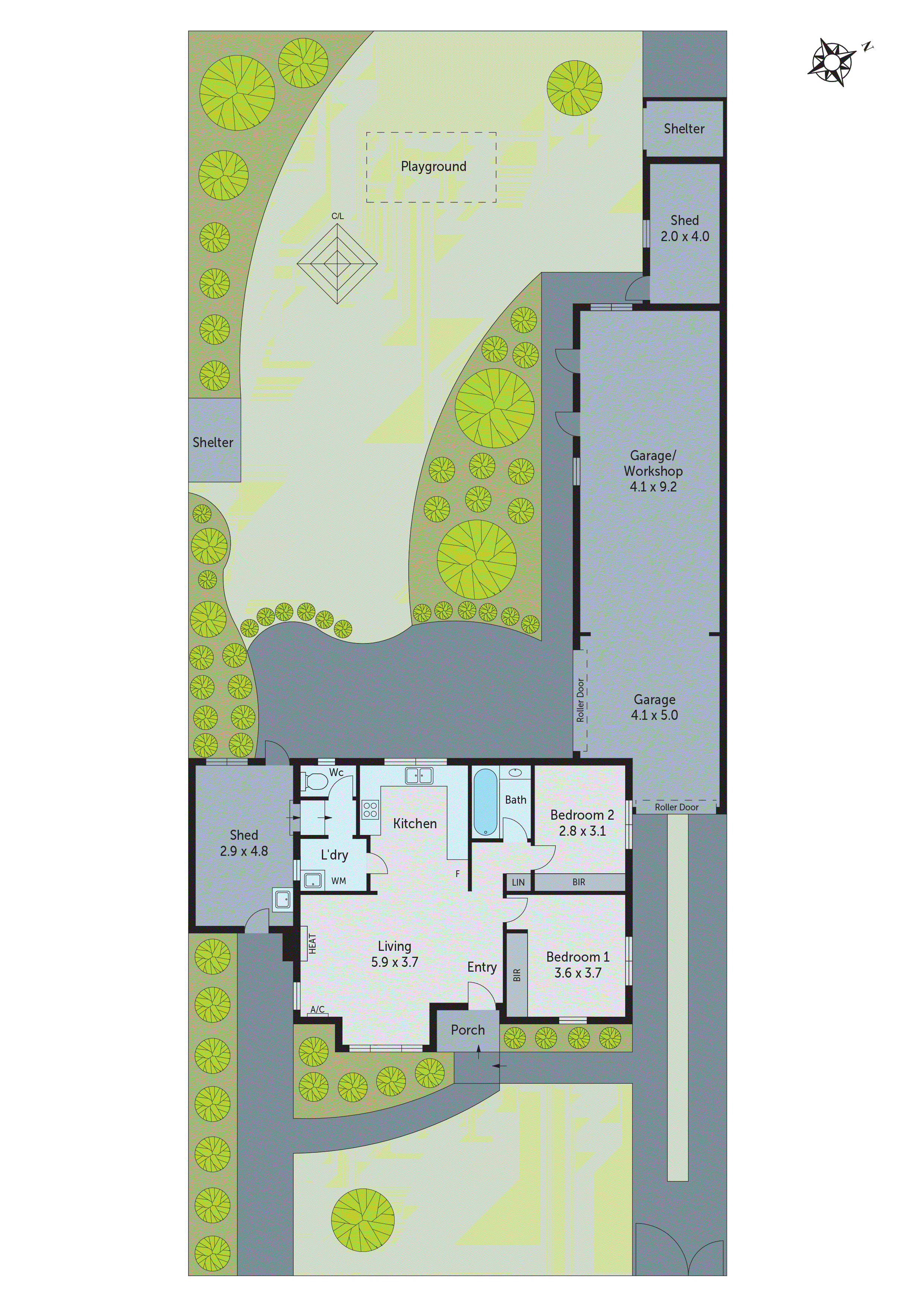 46 Swallow Crescent, Norlane VIC 3214 - Floorplan