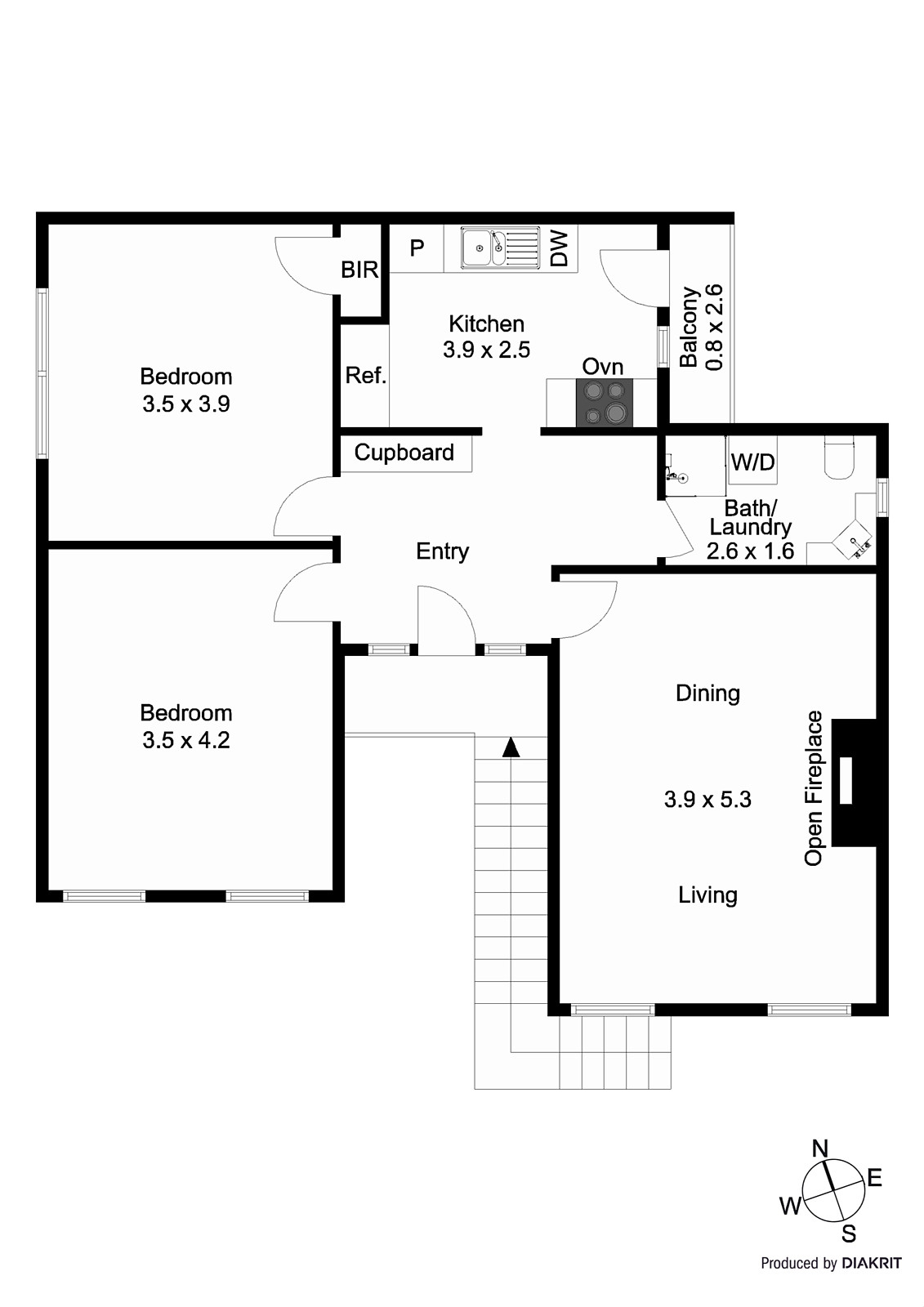 4/60 Sycamore Grove, Balaclava VIC 3183 - Floorplan