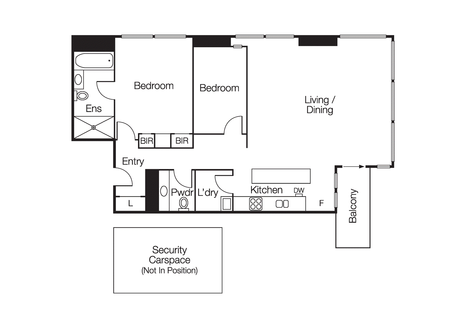 4604/7 Riverside Quay, Southbank VIC 3006 - Floorplan