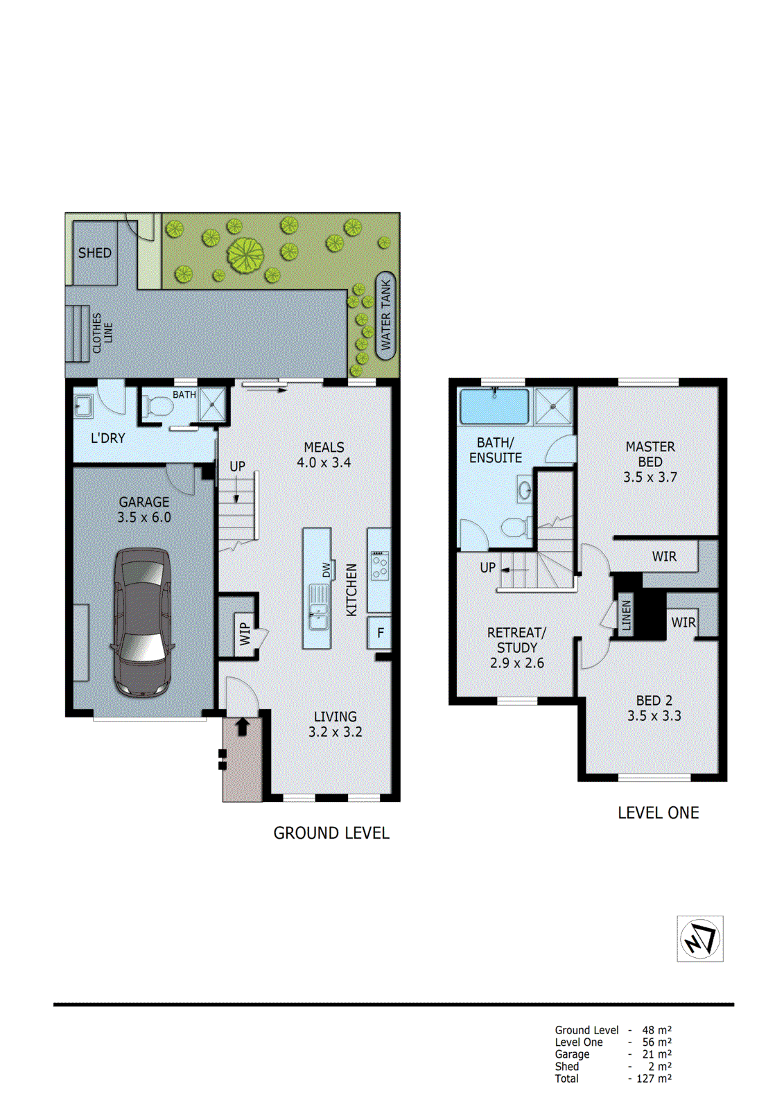 4/61 Centre Dandenong Road, Dingley Village VIC 3172 - Floorplan