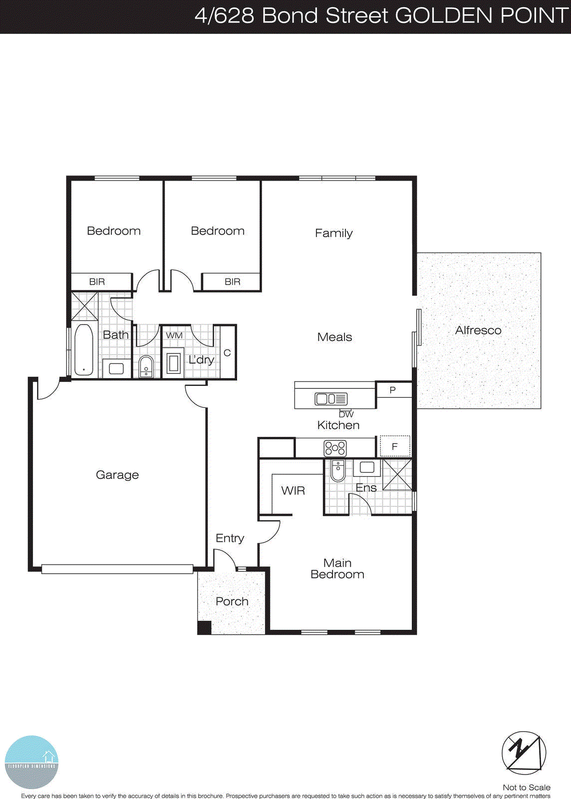4/628 Bond Street, Golden Point VIC 3350 - Floorplan
