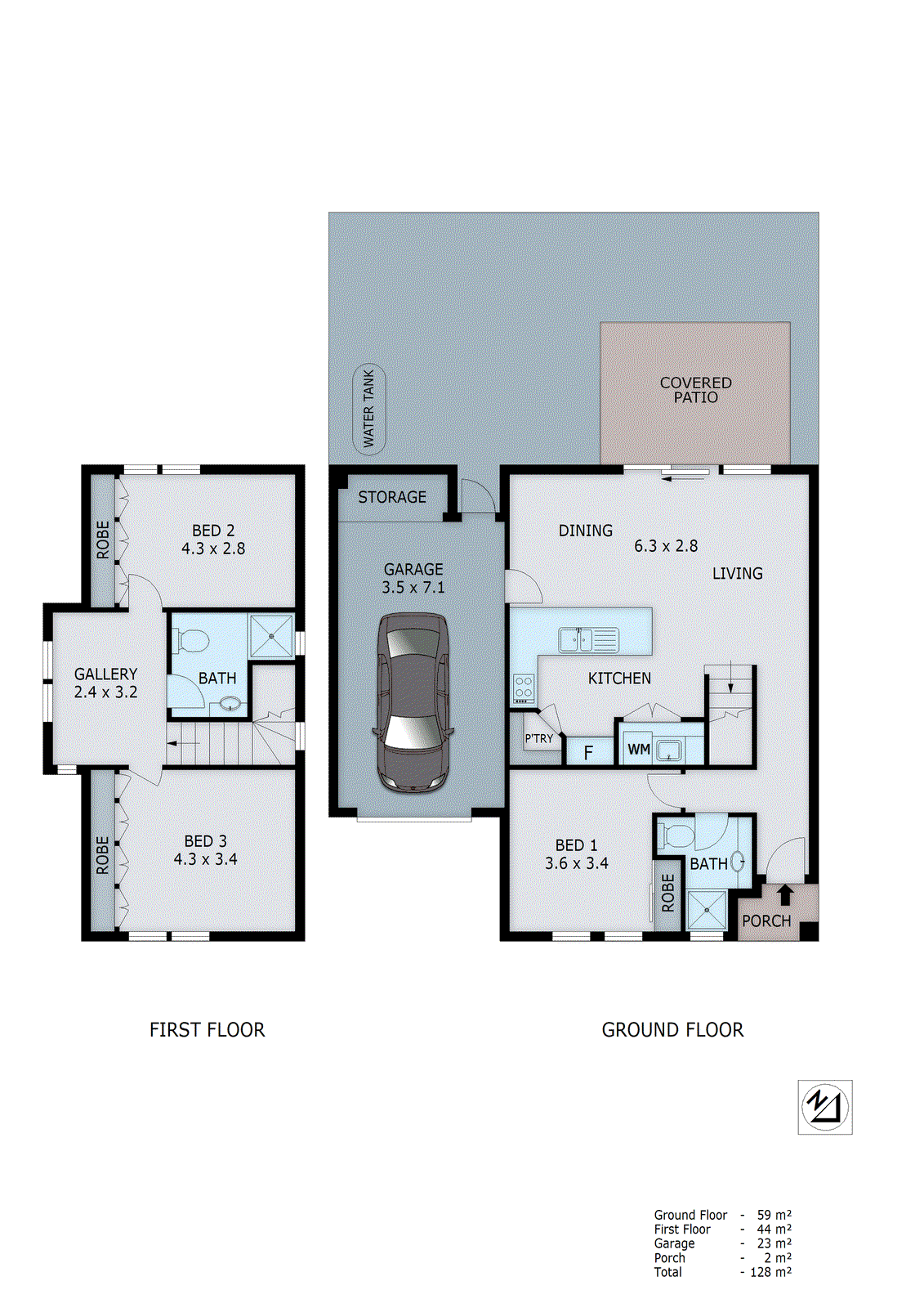 4/65-67 Tootal Road, Dingley Village VIC 3172 - Floorplan