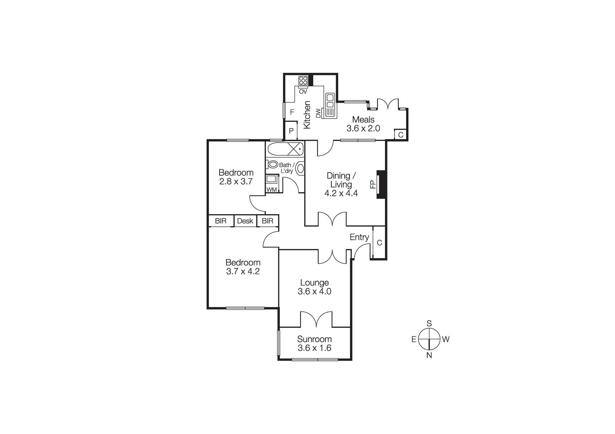 4/67 Shelley Street, ELWOOD VIC 3184 - Floorplan