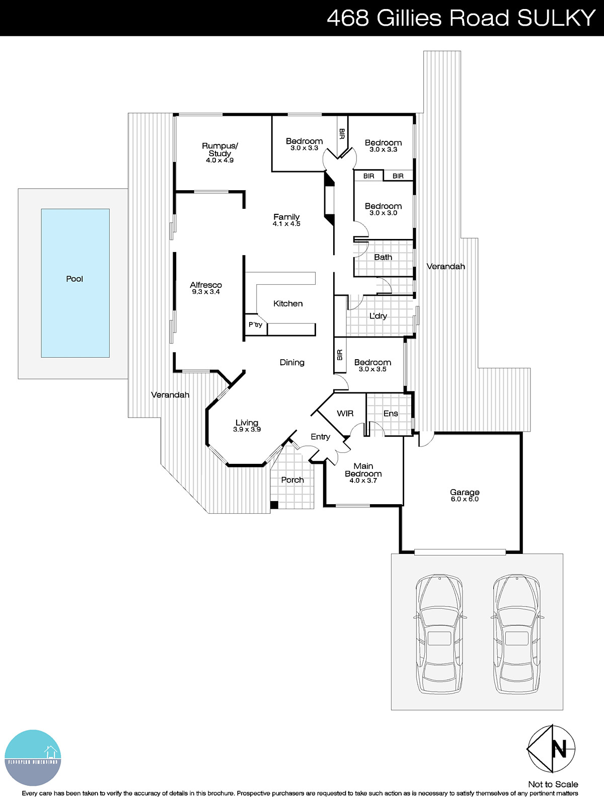 468 Gillies Road, Sulky VIC 3352 - Floorplan