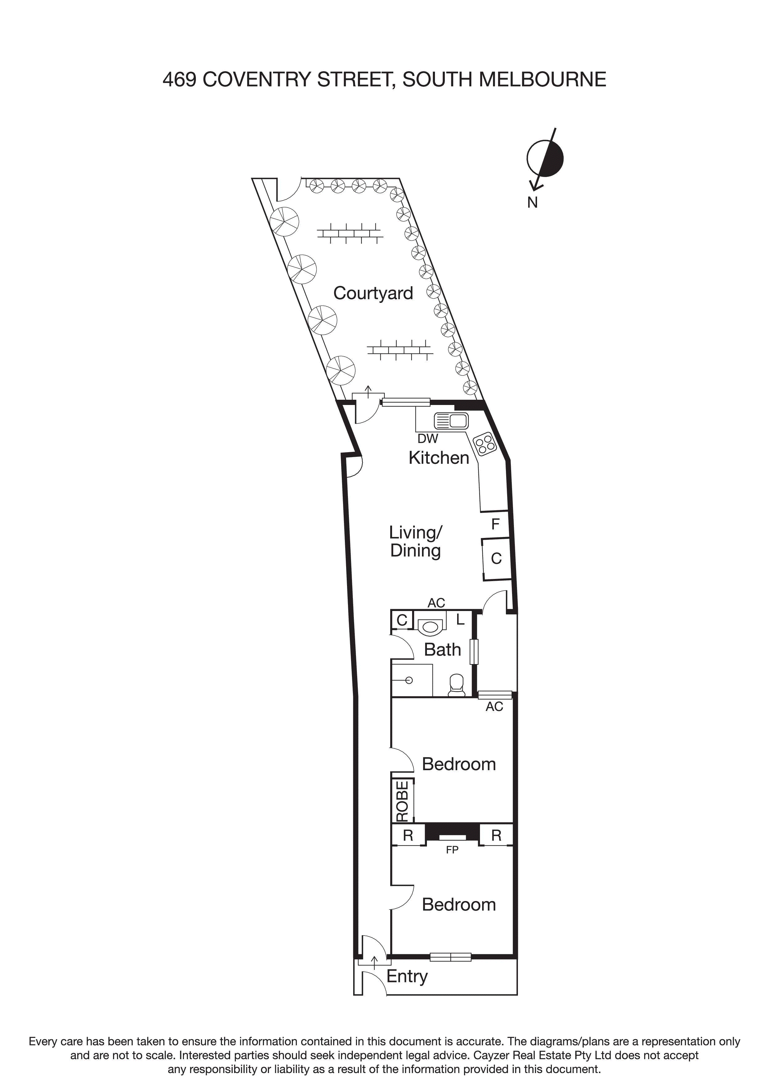 469 Coventry Street, SOUTH MELBOURNE VIC 3205 - Floorplan