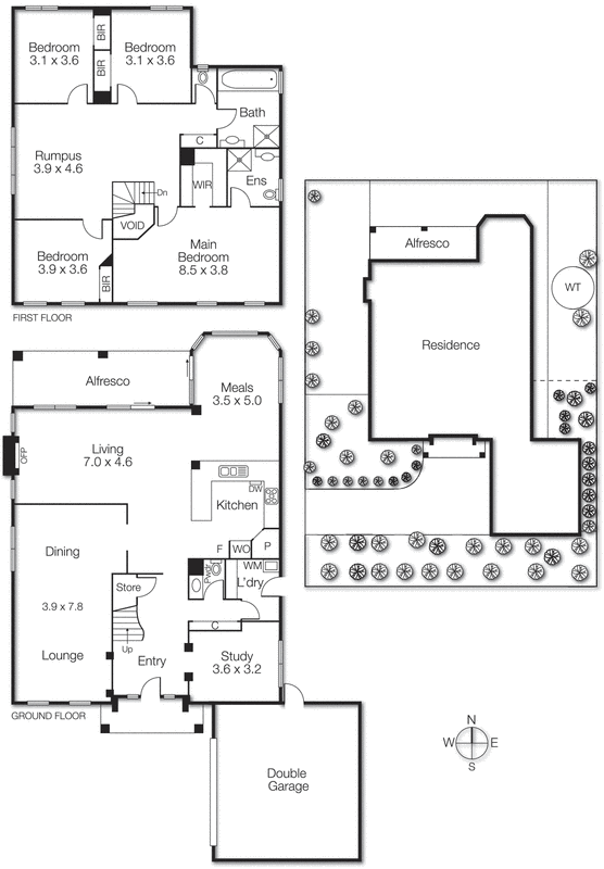 46a Earlsfield Road, Hampton VIC 3188 - Floorplan