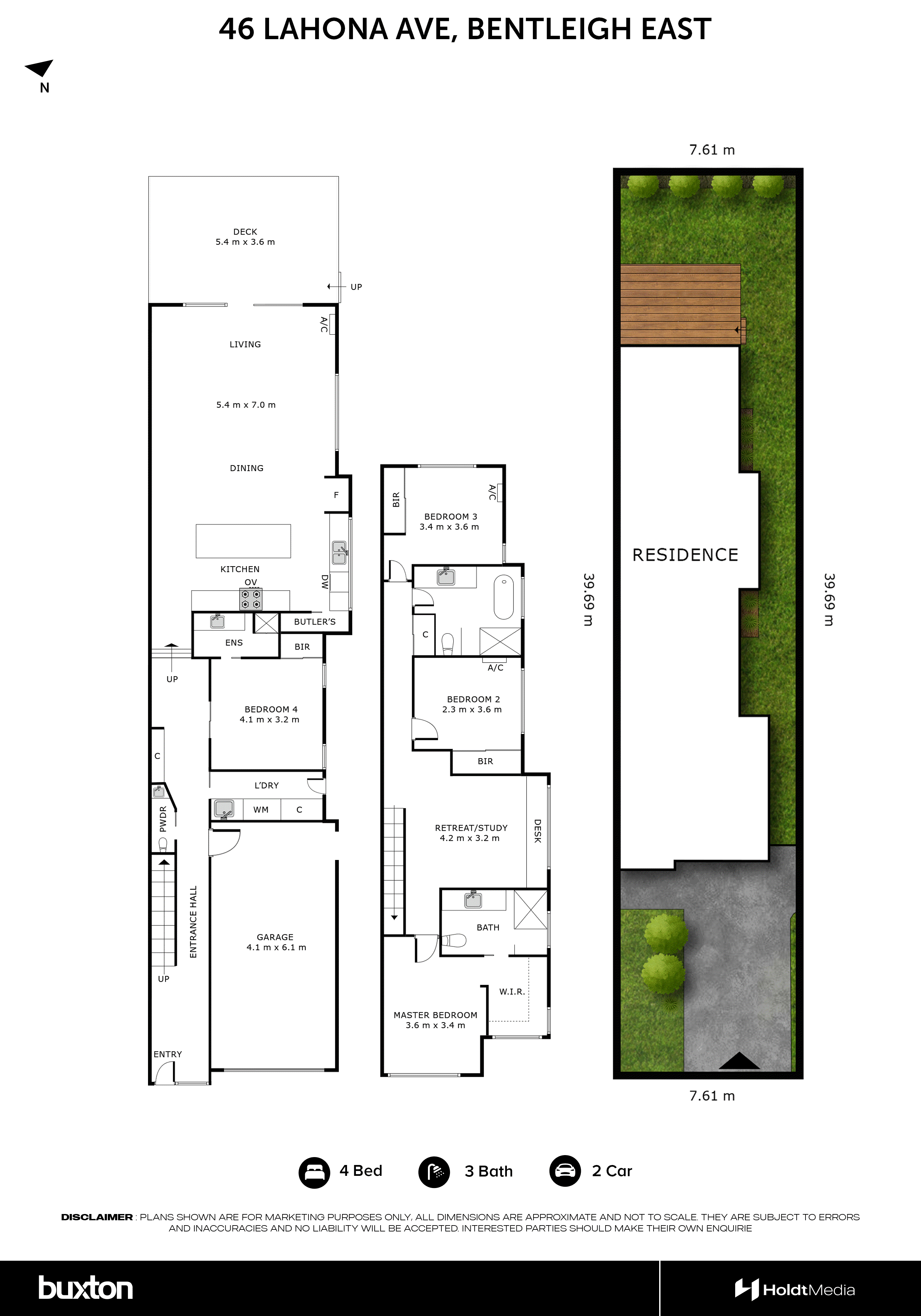 46A Lahona Avenue, Bentleigh East VIC 3165 - Floorplan