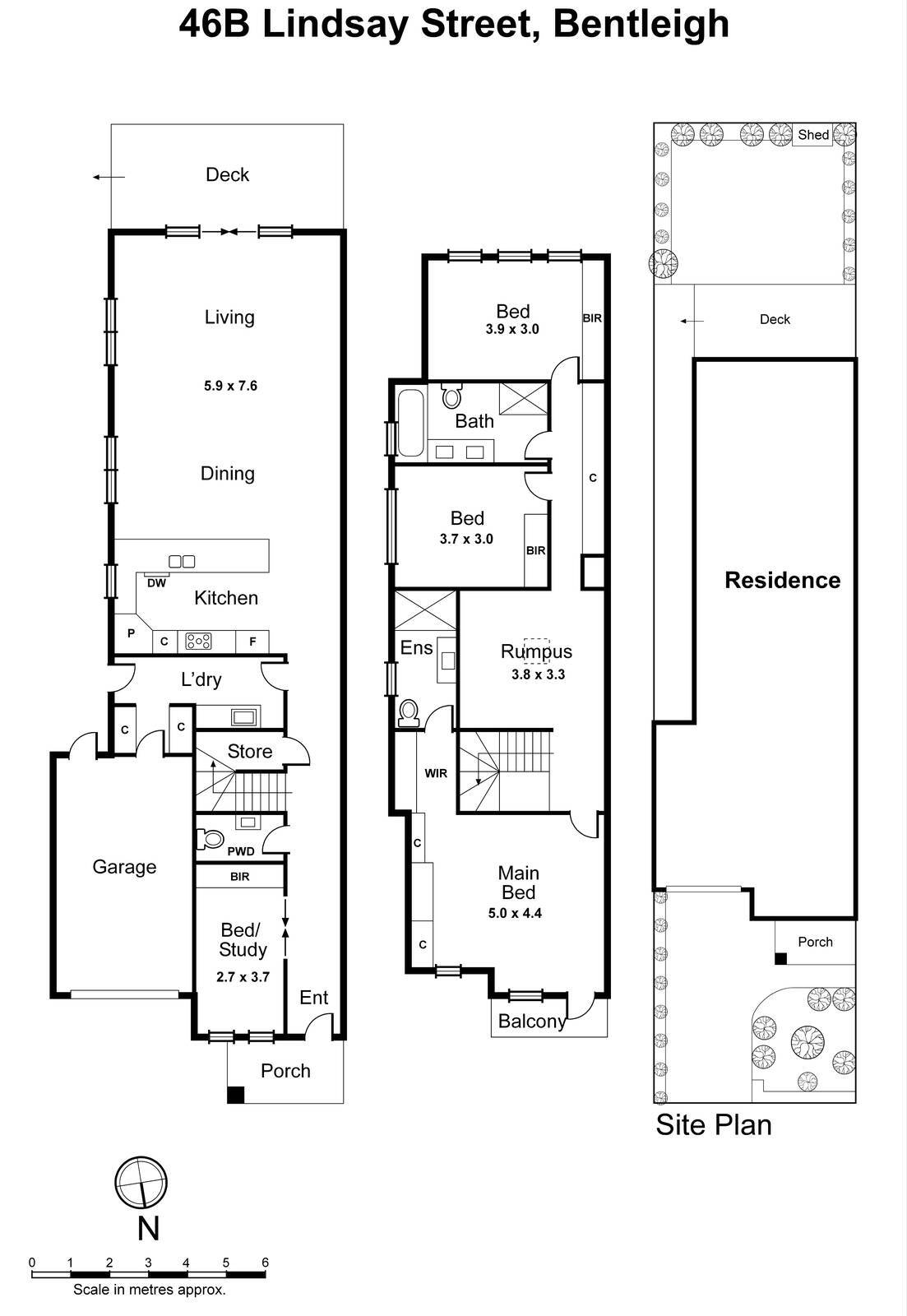 46b Lindsay Street, Bentleigh VIC 3204 - Floorplan