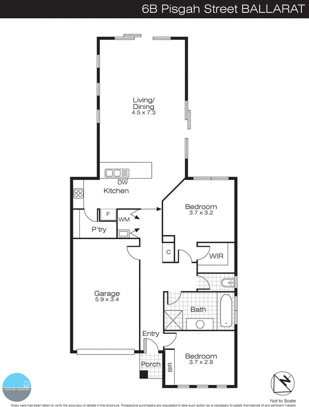 4/6b Pisgah Street, Ballarat Central VIC 3350 - Floorplan