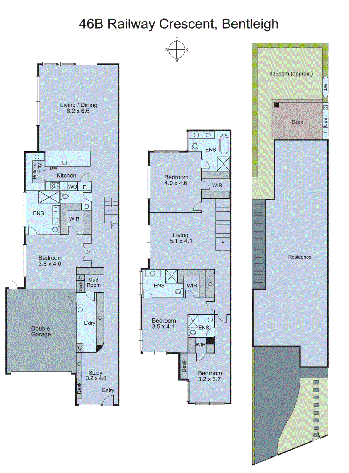 46B Railway Crescent, Bentleigh VIC 3204 - Floorplan